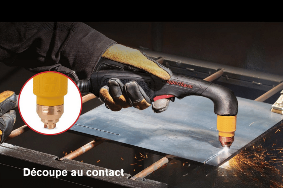 découpe contact powermax hypertherm