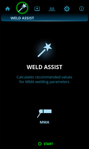 Kemppi-Master-315-MMA-WeldAssist-start-view