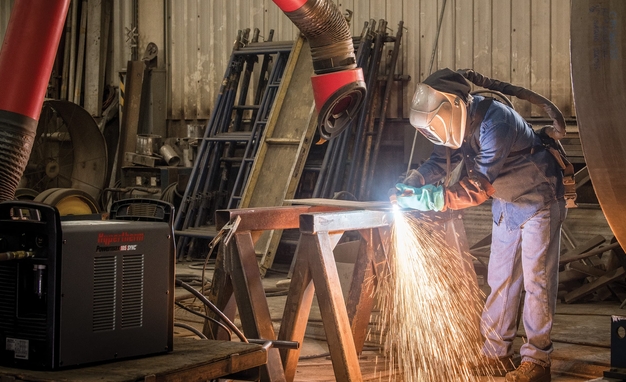atelier de soudage avec powermax 105